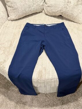 Under Armour Men's Navy Chino-Style Performance Pants